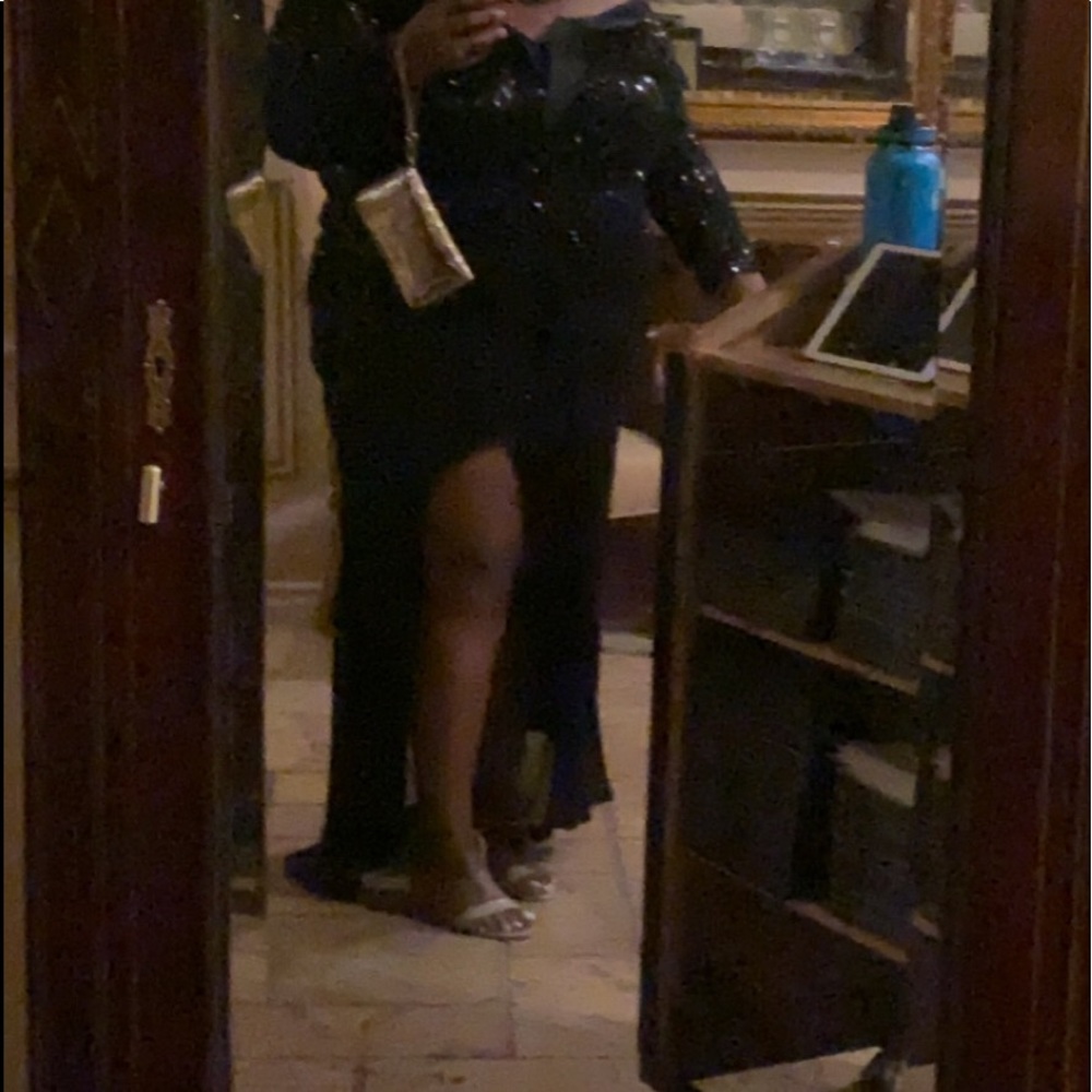 Plus size Tuxedo dress - Picture 2 of 2